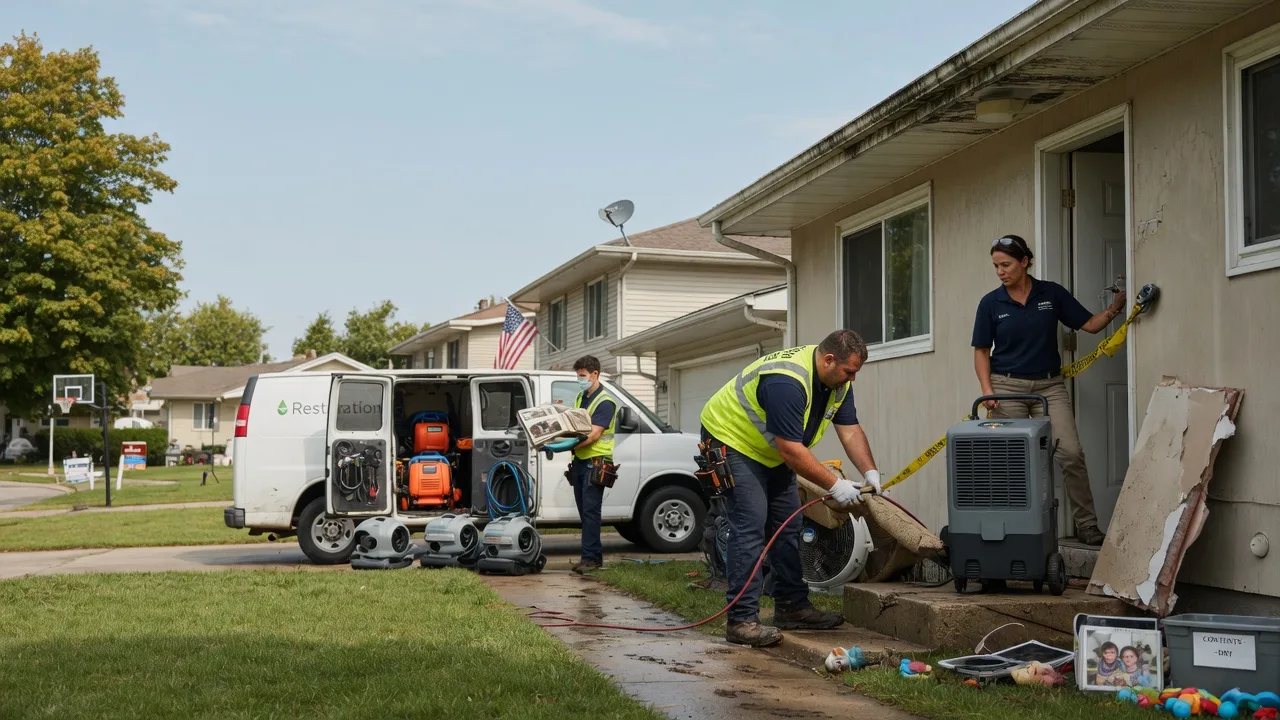 Water Damage Restoration in Melvindale, MI near me